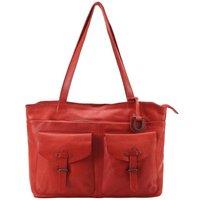 Lloyd Baker Violetta Leather Shoulder Bag in Red