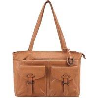 Lloyd Baker Violetta Leather Shoulder Bag in Tan