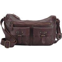 Lloyd Baker Loulia Leather Crossbody Bag in Chocolate