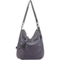 Lloyd Baker Lilaia Leather Hobo Bag in Dark Grey