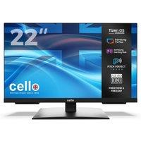 Cello 22 inch Smart Full HD LED TV with Samsung Plus OS & Gaming Hub in Black
