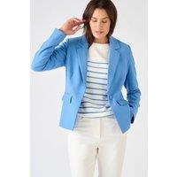 Damart Women's Tailored jacket in Blue | Size: 24