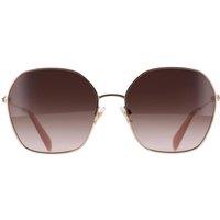 Kate Spade Women's Square Red Gold Brown Gradient Kenna/G/S