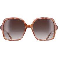 Guess Women's Square Light Brown Havana Brown Gradient GU00190