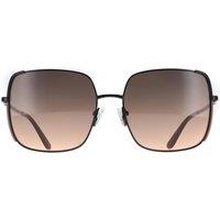 Guess Women's Rectangle Shiny Black Grey Gradient GU00194