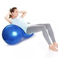 FLAVORA Without pump-Gym Roller Peanut Shape Fitness in Blue | Size: 0-12 m