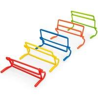 FLAVORA 5pcs Adjustable Hurdles with Carrying Handles | Size: 0-12 m