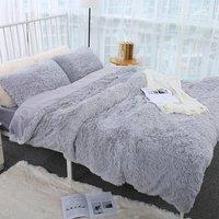 SPETLEK Grey Teddy Fleece Weighted Blanket Kids Sleep Therapy Sensory Anxiety | Size: 130 cm x160 cm