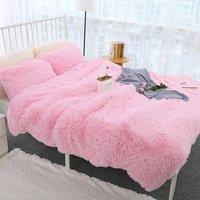 SPETLEK Pink Teddy Fleece Weighted Blanket Kids Sleep Therapy Sensory Anxiety | Size: 130 cm x 160 cm