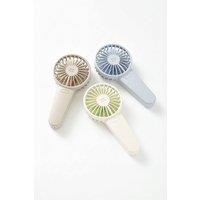 BRUNO Double Fleur Fan - Stylish, Powerful Portable Breeze in Pale Grey