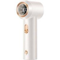 CASA MIA Mini Handheld Turbine Fan - Powerful Personal Cooling in White