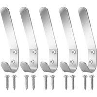 SPETLEK Aluminium Coat Hooks in Silver
