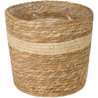 SPETLEK Natural Seagrass Indoor Planter Storage Basket Flower Pot Medium