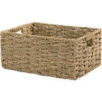 SPETLEK With Handle Storage Shelf Display Home Organiser Small in Natural | Size: Medium