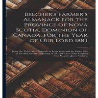 Anonymous Belcher's Farmer's Almanack for the Province of Nova Scotia