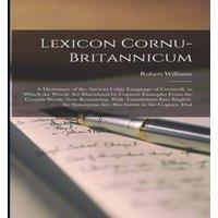 Robert Williams Lexicon Cornu-Britannicum: A Dictionary of the Ancient Celtic in White