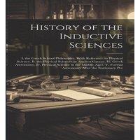 Anonymous History of the Inductive Sciences: I. the Greek School Philosophy