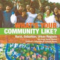 Baby Professor What's Your Community Like? Rural, Suburban, Urban Regions 3rd in White