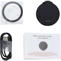 Living and Home AI voice recorder in Black