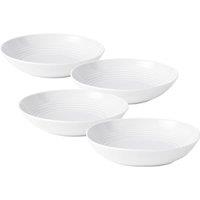Royal Doulton Gordon Ramsay Maze White Pasta Bowls 24cm - Set of 4