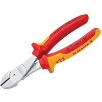 KNIPEX Vde High Leverage Diagonal Cutter 180Mm in Red