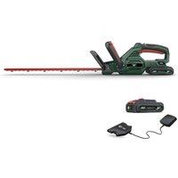 Webb 20V Cordless Hedge Trimmer 50cm with 2Ah Battery in Green | Size: 1 Pack