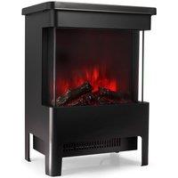 VonHaus 1900W Electric Stove Heater in Black