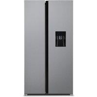 SIA 2 Door Fridge Freezer In Silver, 627L SAFF646IX in Silver