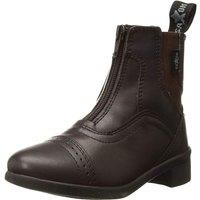 Saxon Syntovia Zip Paddock Boots in Brown | Size: 9