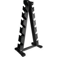 Monstershop Dumbbell Weight Rack 6 Rack in Black