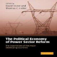Cambridge University Press The Political Economy of Power Sector Reform: The Experiences of