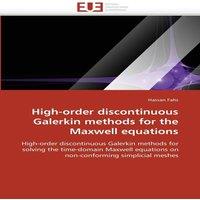 TBD High-order discontinuous galerkin methods for the maxwell