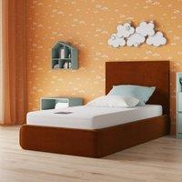 Rest Relax Kids Memory Foam Mattress, Visco Therapy Kids Comfort, Pressure Relief, Medium-Firm, 16cm / 6 Deep in White | Size: Small Single