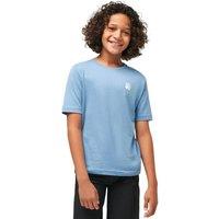 Travis Mathews Men's Junior Palm Grass Golf T-Shirt in Baby Blue | Size: Small
