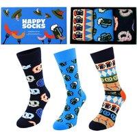 Happy Socks Men's 3-Pack Multicolour Oktoberfest Gift Set | Size: 4-7