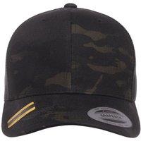 Flexfit by Yupoong Men's Multicam Retro Trucker Cap in Navy