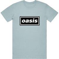 Oasis Music Men's Decca T-Shirt in Light Blue | Size: Large