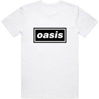 Oasis Music Men's Decca T-Shirt in White | Size: XL