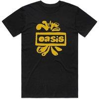 Oasis Music Men's Logo T-Shirt in Black | Size: XL