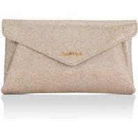 Carvela Women's 'Megan Envelope Clutch' Bag in Gold