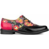 Embassy London Women's Vivienne - Black & Red Flowers | Size: 6