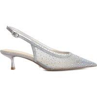 Dune London Women's 'Cirelle' Strappy Heels in Grey | Size: 3