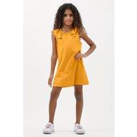 Enorsia Girl's Girls Ruffle Collar Dress in Yellow | Size: 18-24 m