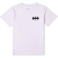 DC Comics DC Batman Pocket Logo Kids T-Shirt - White | Size: YXS