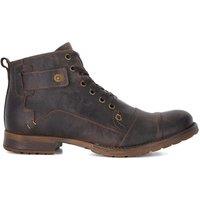 Dune London Men's 'Simon' Leather Smart Boots in Brown | Size: 11