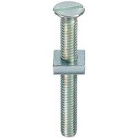 Unifix Gutter Bolts M6 x 60 - Box of 100 in Silver