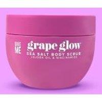 Give Me Cosmetics Sea Salt Body Scrub Exfoliator - Grape Glow - 300g in Purple