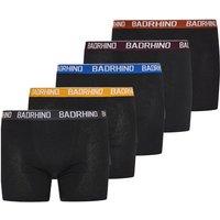 BadRhino Men's 5 Pack Essential Boxers | Size: XL