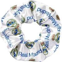 Real Madrid CF Women's Crest Scrunchie in Off-White