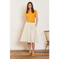 Nomads Clothing Women's BCI Cotton Skirt in Ivory | Size: 8